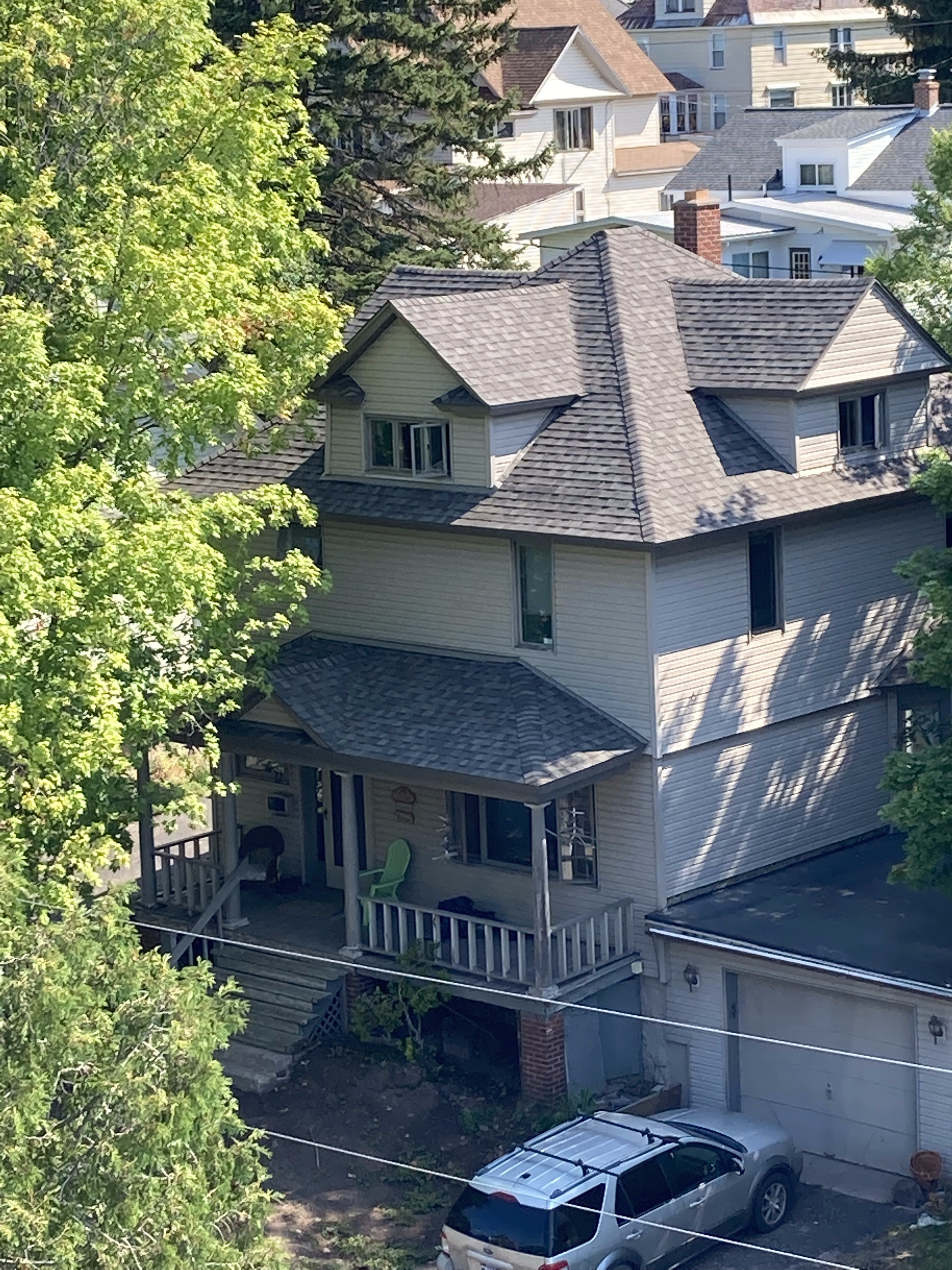 U.P. Building and Development roofing project
